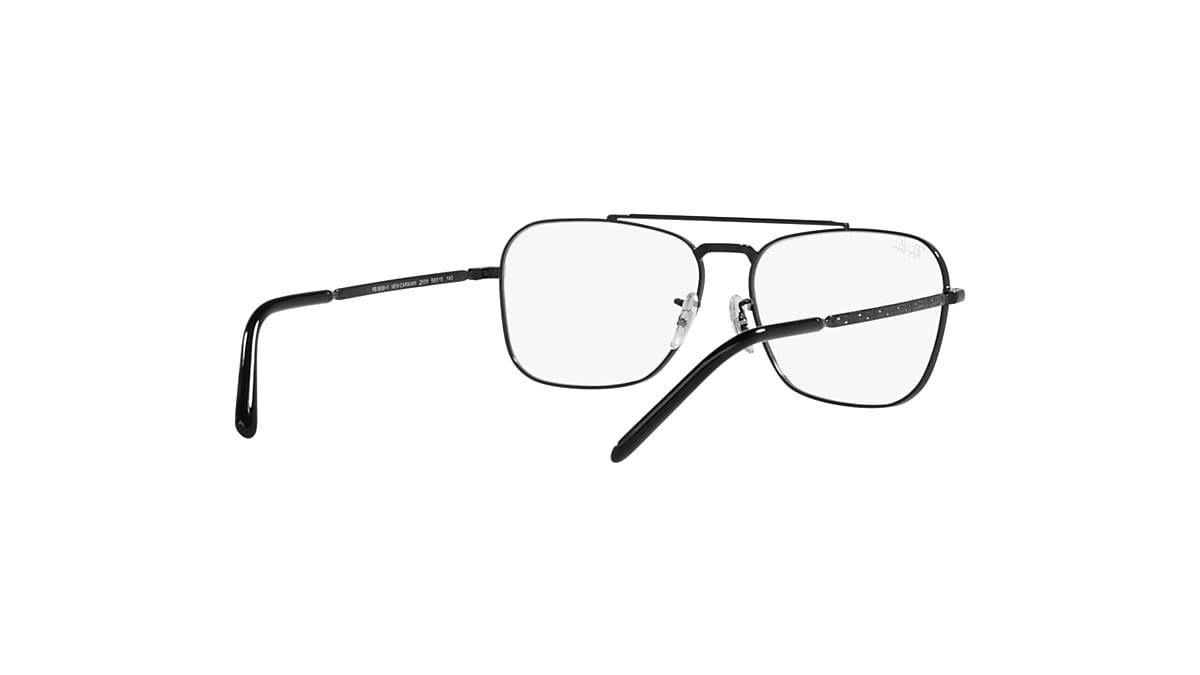 レイバン公式ストア】 Ray-Ban® NEW CARAVAN OPTICS メガネ | ブラック