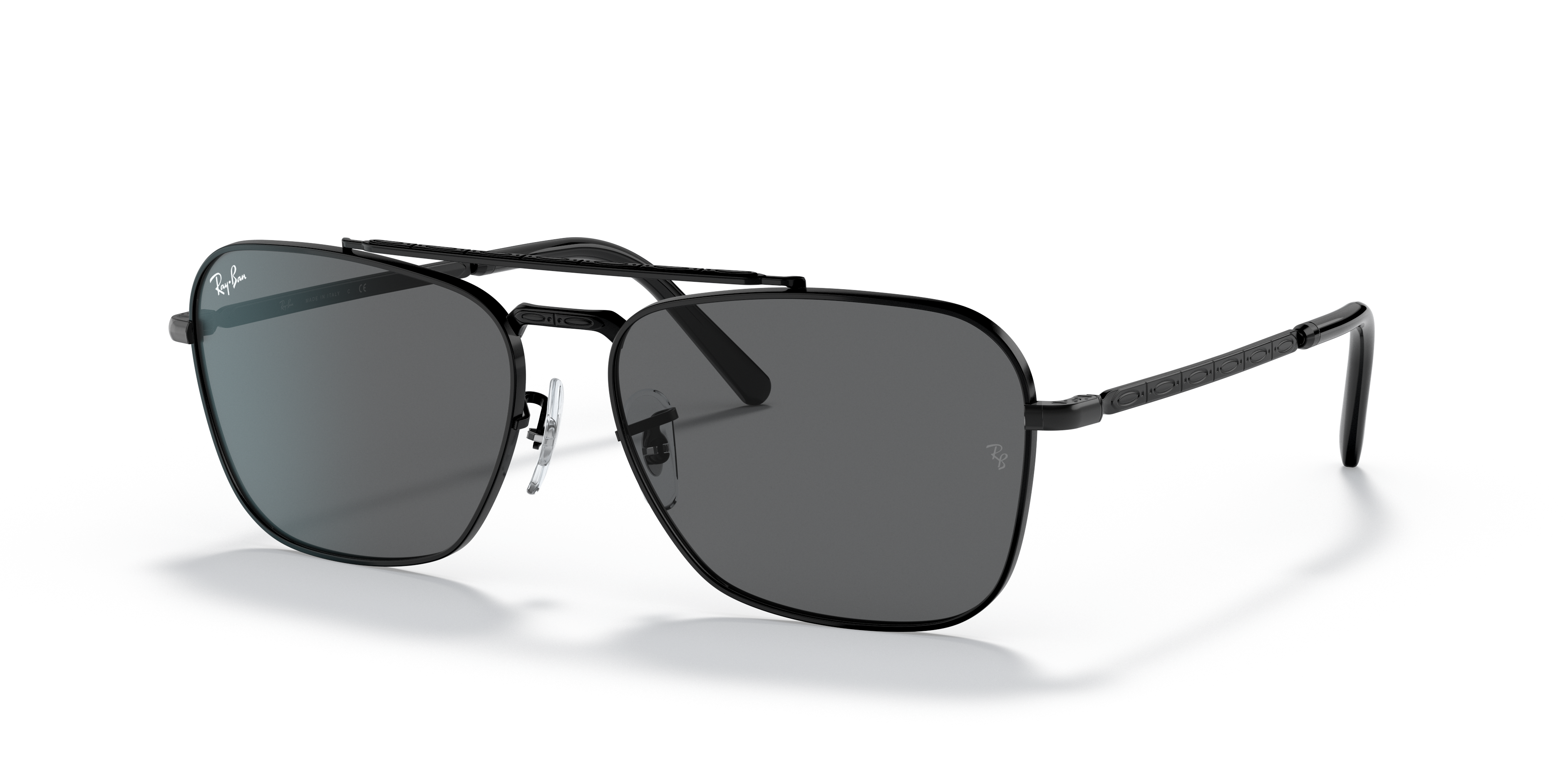 ray ban caravan matte black