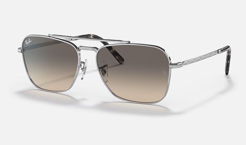 NEW CARAVAN Sunglasses in Silver and Grey - RB3636 | Ray-Ban® US