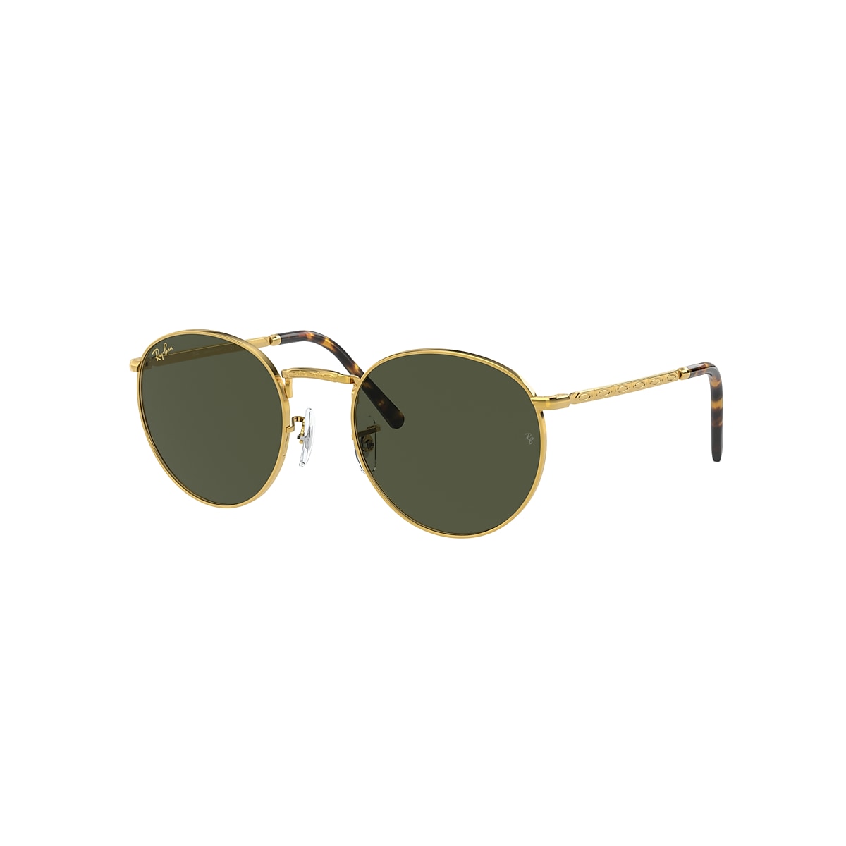 NEW ROUND Sunglasses in Gold and Green - RB3637 | Ray-Ban® US NEW ROUND Sunglasses in Gold and Green - RB3637 | Ray-Ban® US