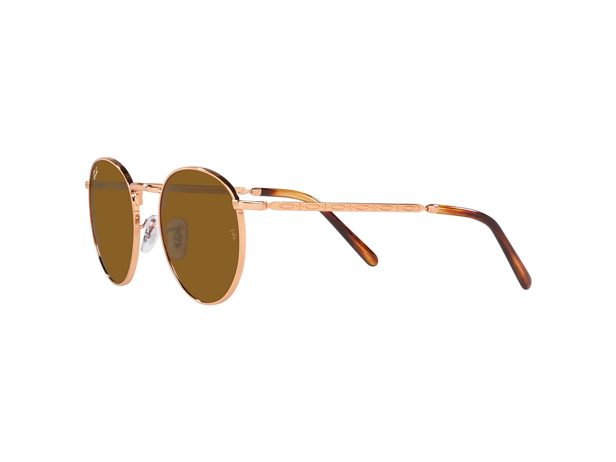 Egomanía proteína Puede ser calculado NEW ROUND Sunglasses in Rose Gold and Brown - RB3637 | Ray-Ban® US