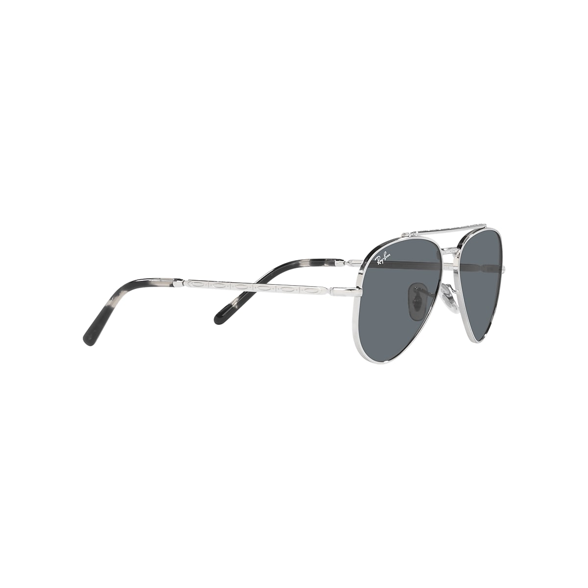 NEW AVIATOR Sunglasses in Silver and Blue - RB3625 | Ray-Ban® US