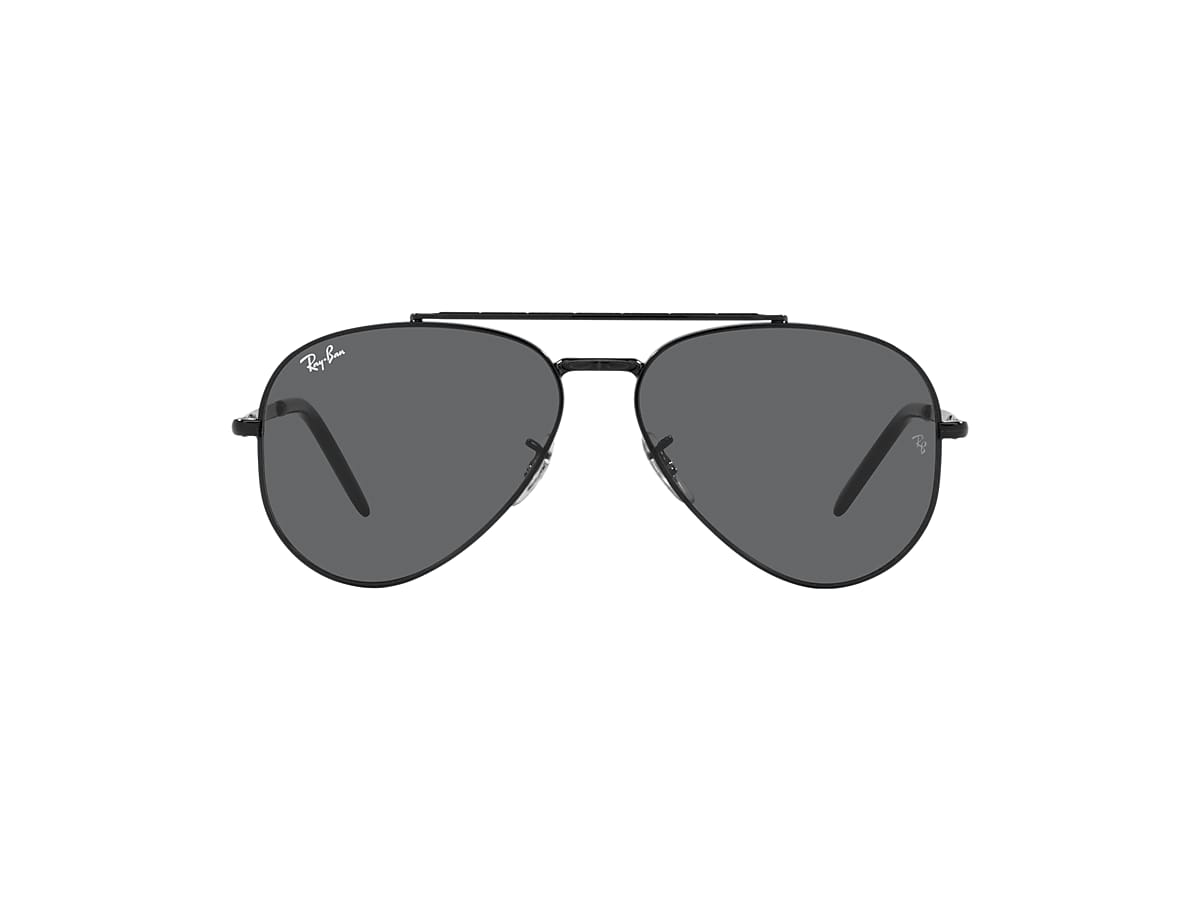 Makkelijk te lezen jurk Slim NEW AVIATOR Sunglasses in Black and Grey - RB3625 | Ray-Ban® US