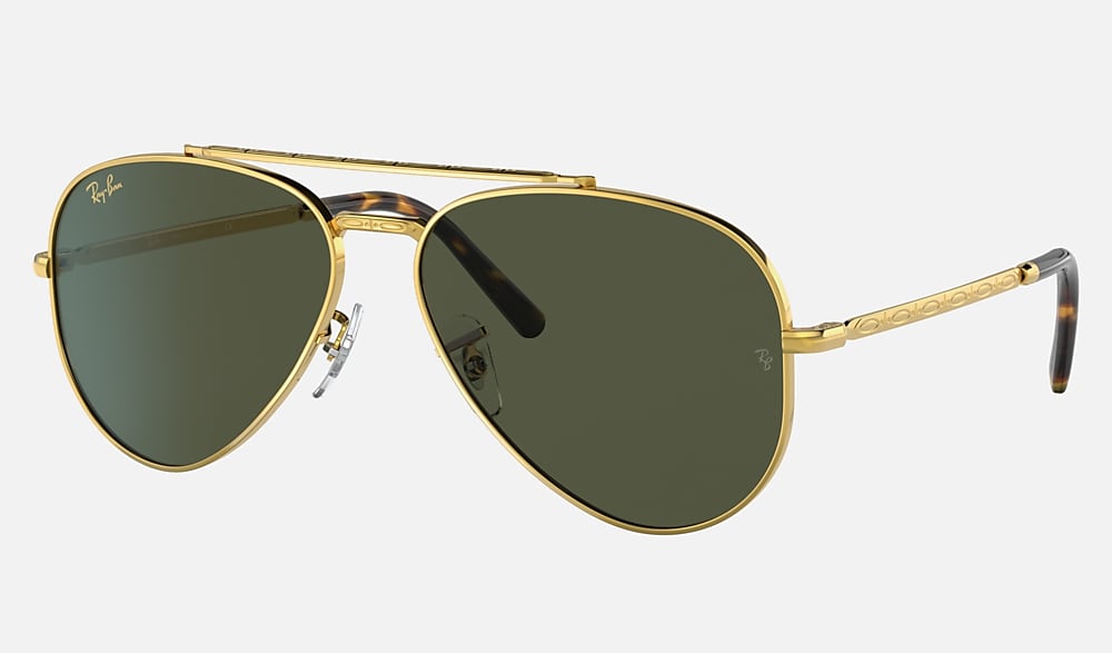 Ray-Ban Aviator サングラス ブラウン レンズ ゴールド フレーム レイバン公式ストア】 Ray-Ban® AVIATOR CLASSIC サングラス