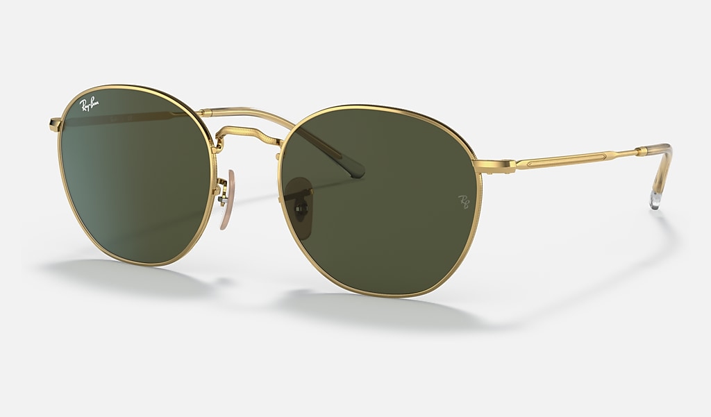 Rob Sunglasses in Gold and Green | Ray-Ban®