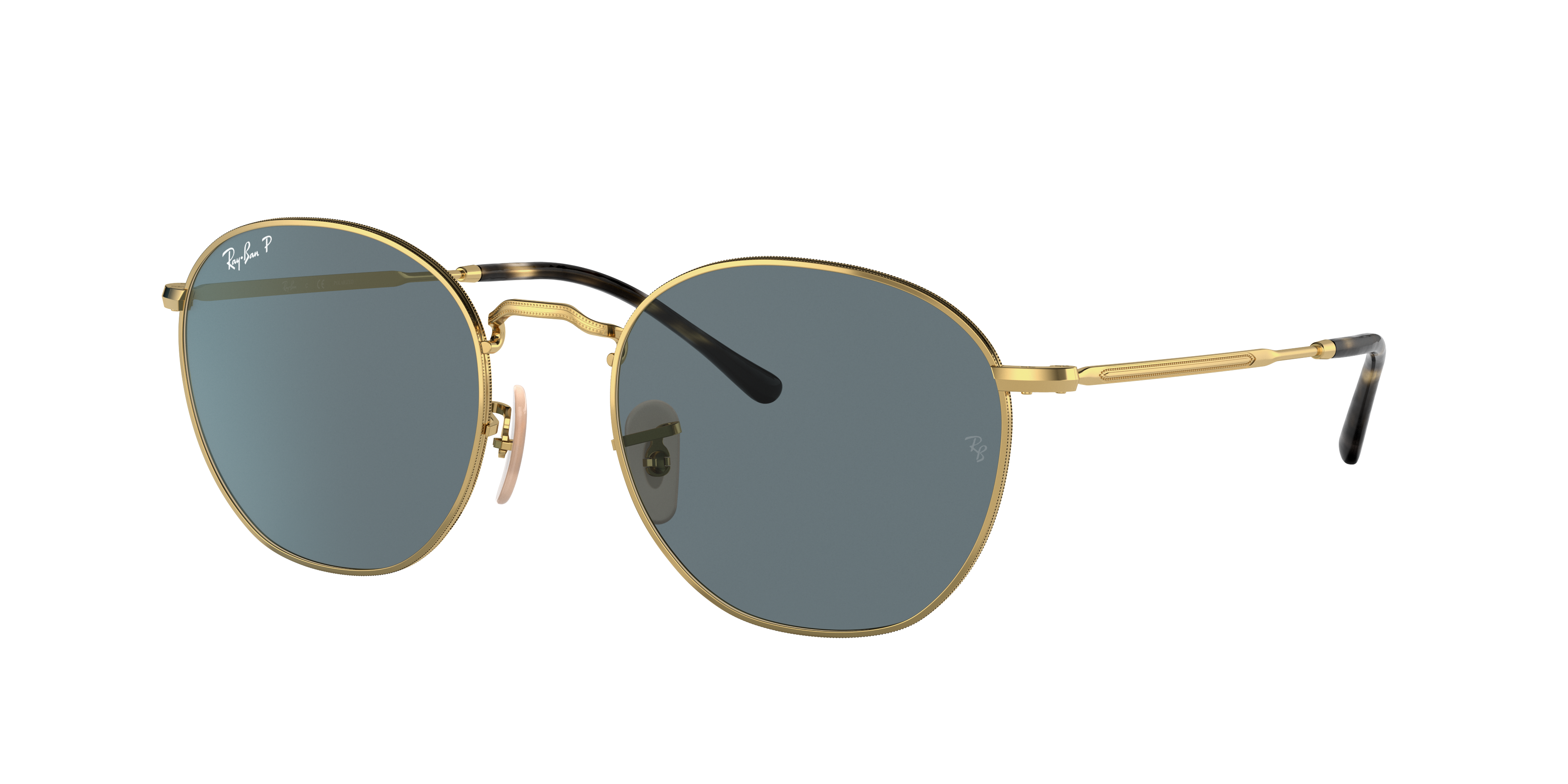 Rob Sunglasses in Gold and Blue | Ray-Ban®