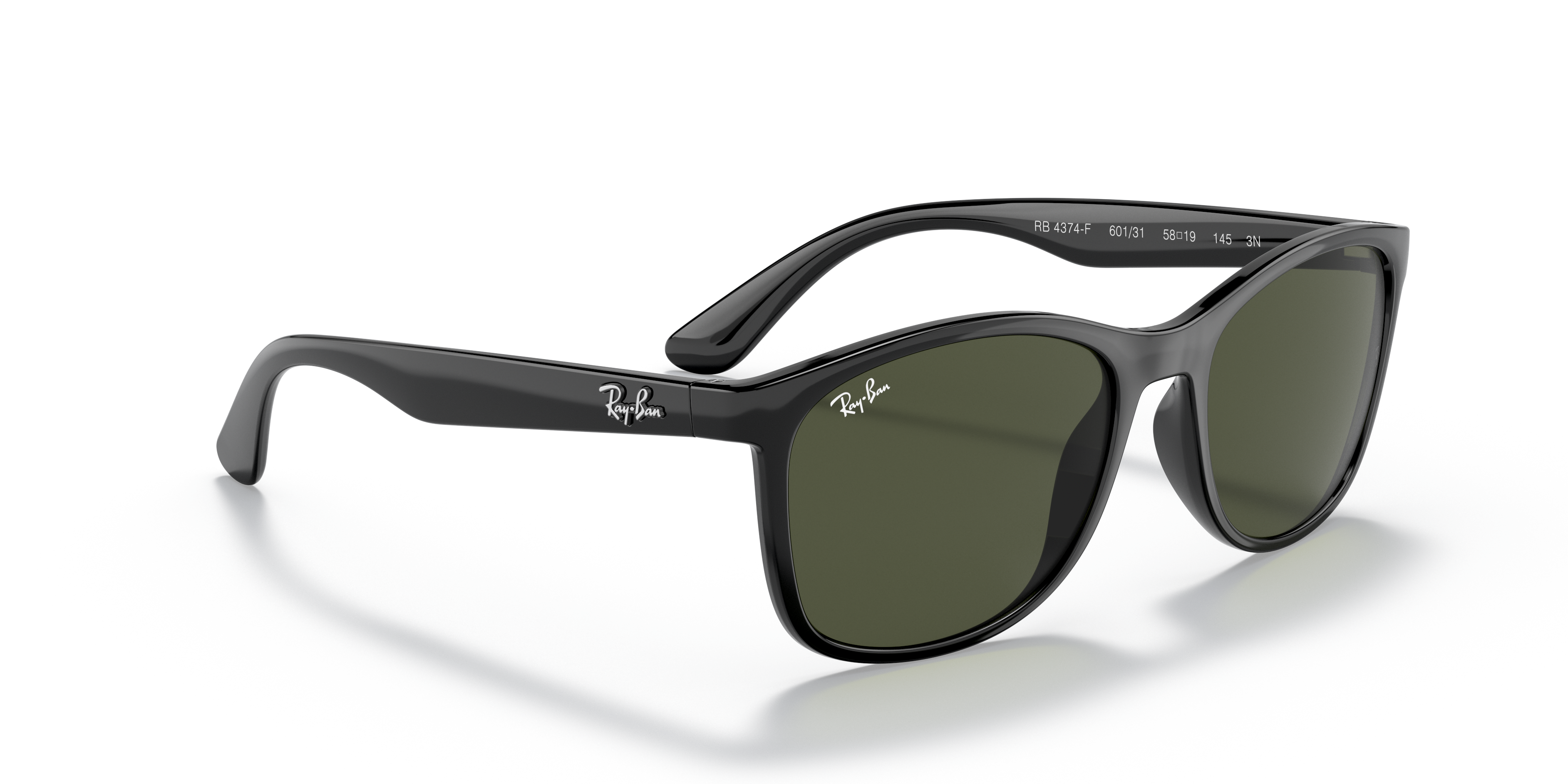 Rb4374 Sunglasses in Black and Green | Ray-Ban® Rb4374 Sunglasses in Black and Green | Ray-Ban®