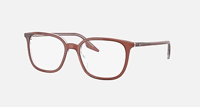 RB5406 OPTICS Eyeglasses with Grey On Transparent Frame