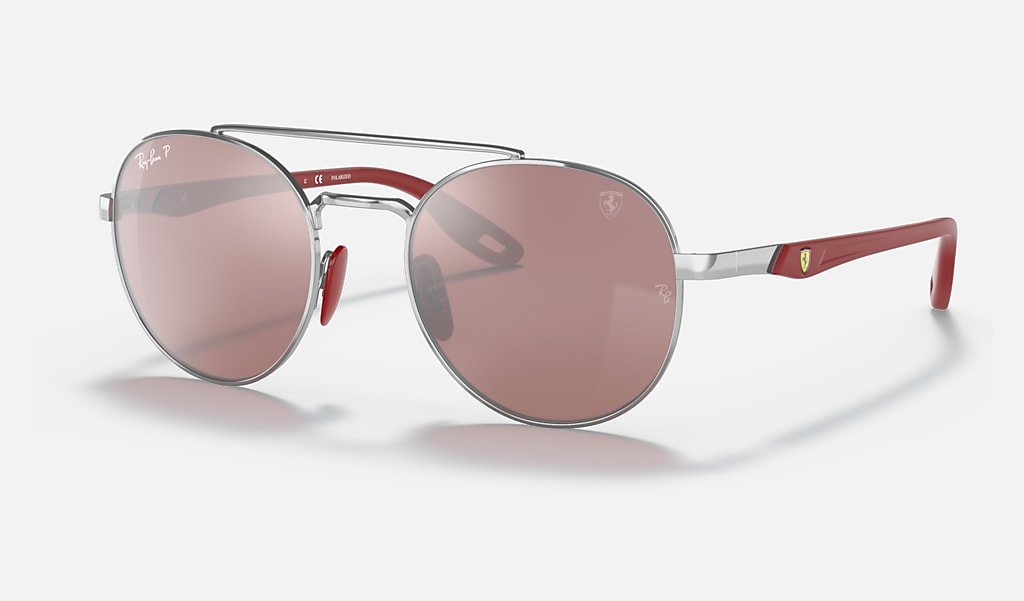 land verfrommeld Dom Rb3696m Scuderia Ferrari Collection Sunglasses in Silver and Purple/Silver  | Ray-Ban®