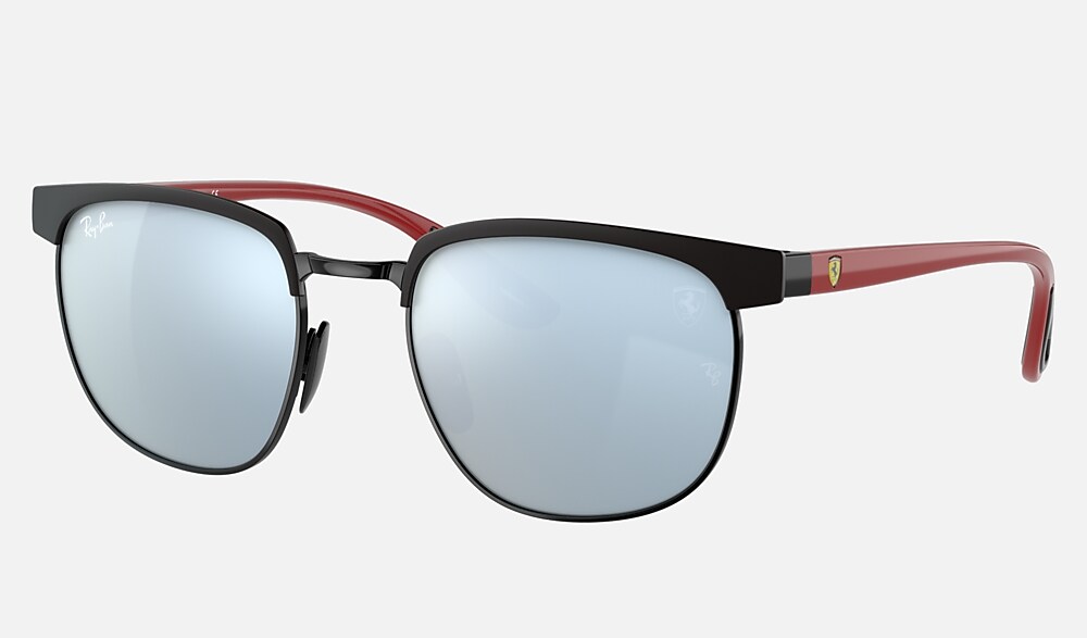 RB3698M SCUDERIA FERRARI COLLECTION Sunglasses in Black and Light