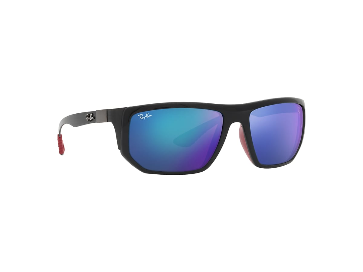 Rb8361m Scuderia Ferrari Collection Sunglasses in Black and Blue | Ray-Ban®