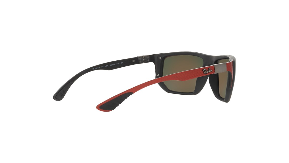 Columbia Men's Utilizer Sunglasses - None - Matte Black/ Orange