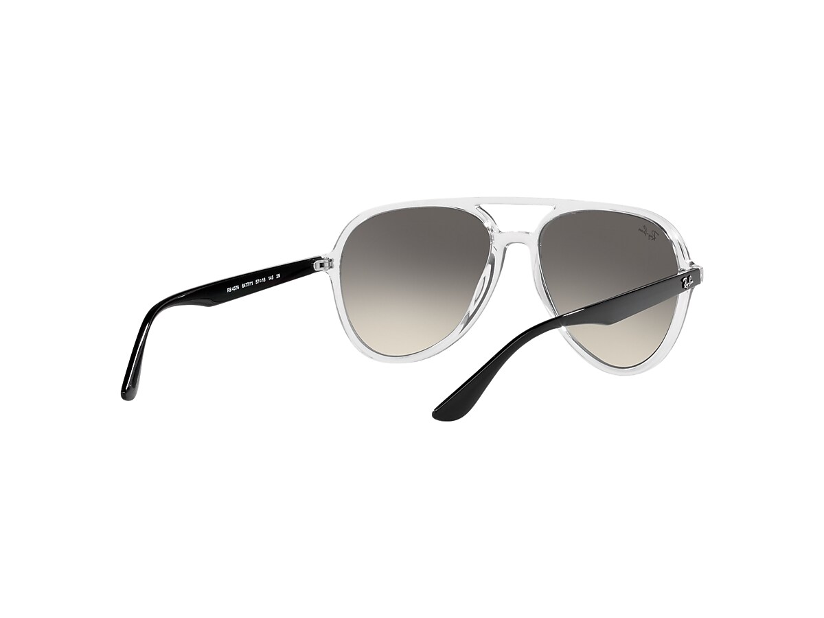 RB4376 Sunglasses in Transparent and Grey - RB4376F | Ray-Ban® US