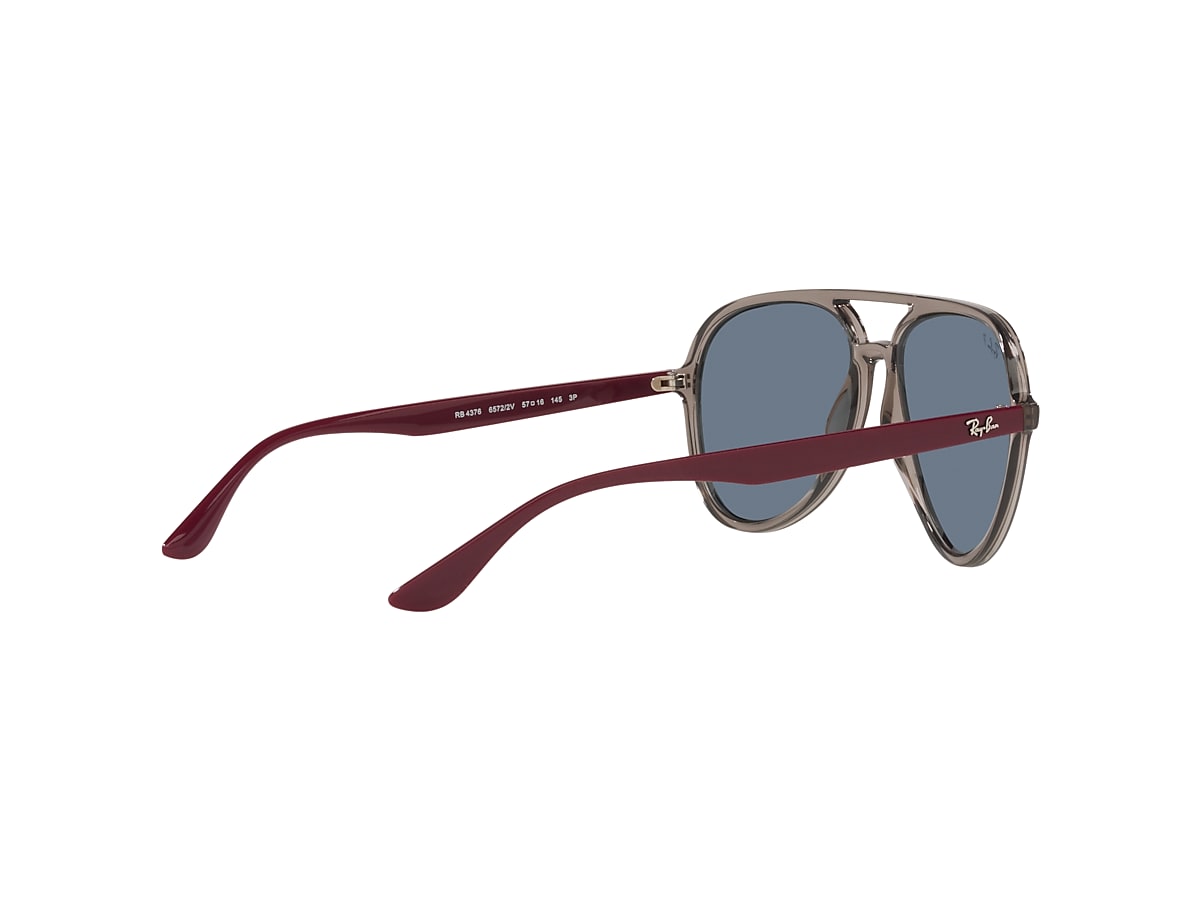 RB4376 Sunglasses in Transparent Grey and Blue - RB4376F | Ray-Ban® US