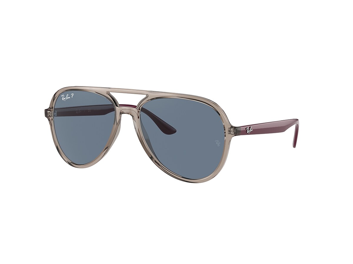 RB4376 Sunglasses in Transparent Grey and Blue - RB4376F | Ray-Ban® US