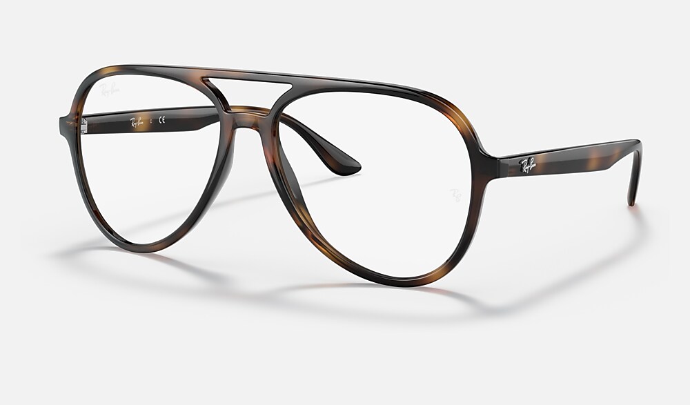 レイバン公式ストア】 Ray-Ban® RB4376V OPTICS メガネ ハバナ フレーム RB4376VF レイバン RayBan メガネフレーム RX4362VF 8145 53mm ダークバイオレットハバナ