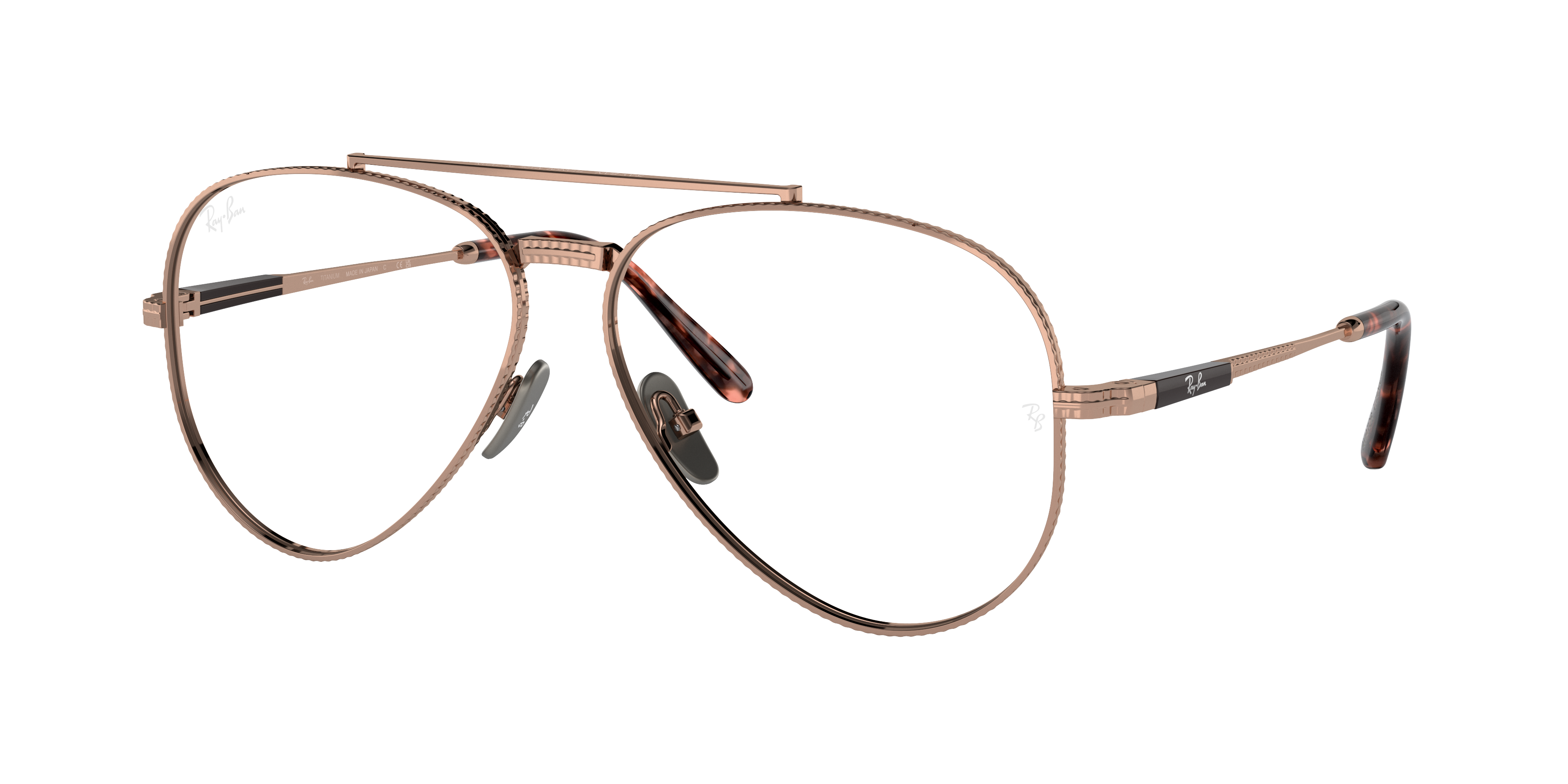 ray ban titanium frames eyeglasses