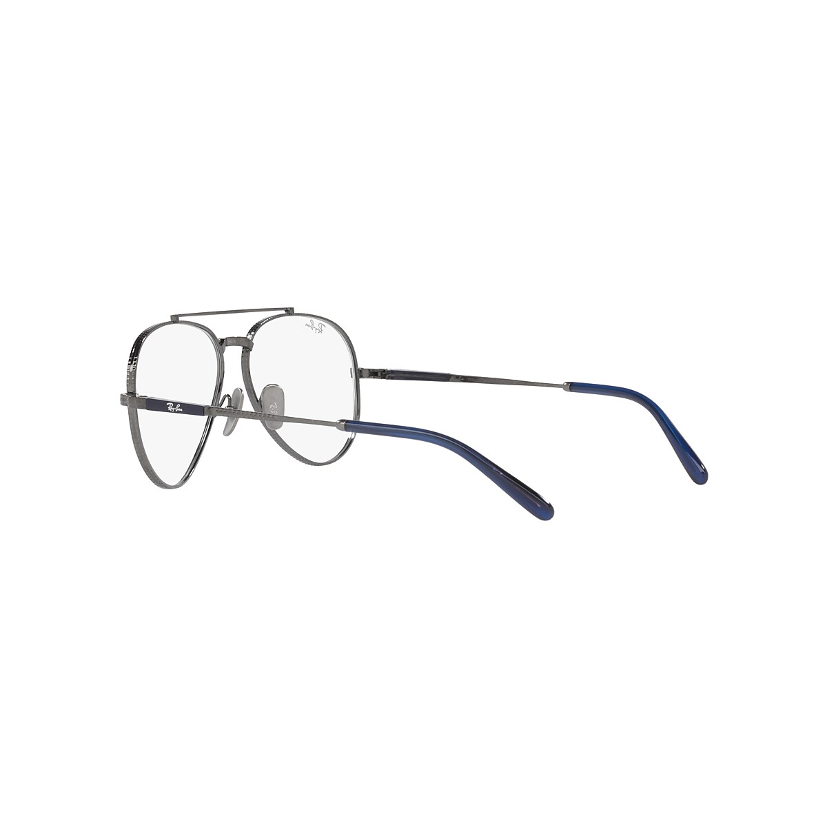 AVIATOR II TITANIUM OPTICS Eyeglasses with Gunmetal Frame - RB8225V