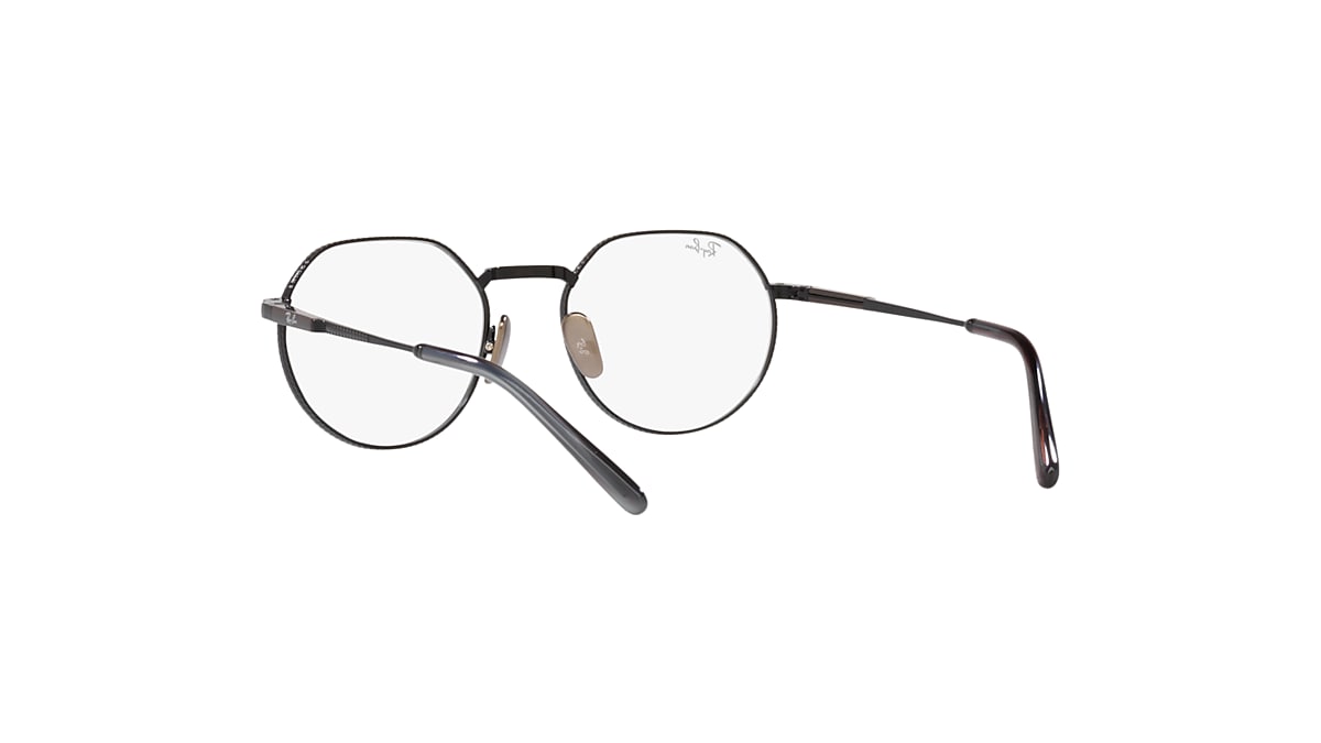 JACK II TITANIUM OPTICS Eyeglasses with Black Frame - RB8265V 