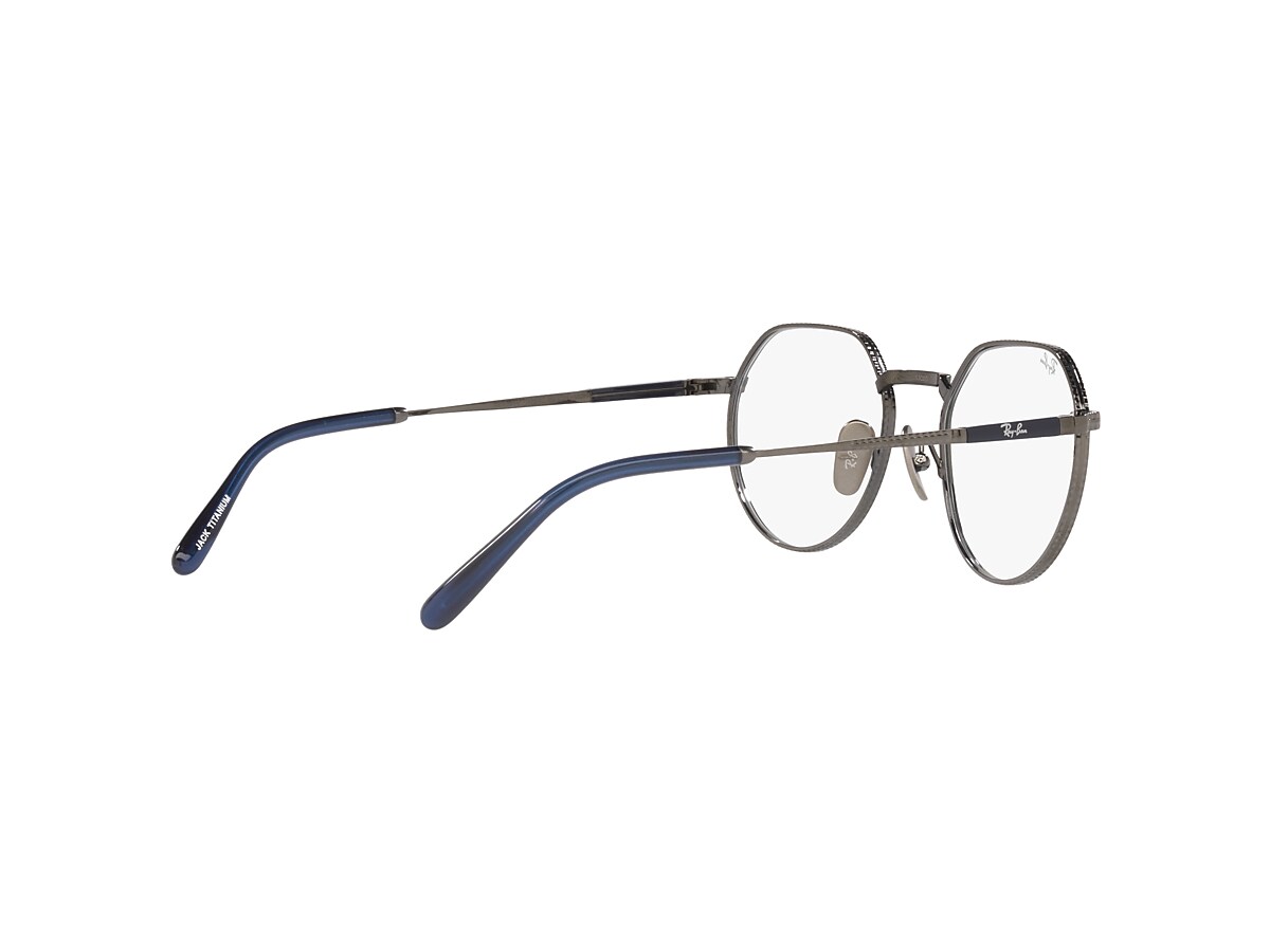 JACK II TITANIUM OPTICS Eyeglasses with Gunmetal Frame - RB8265V 
