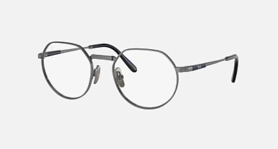 JACK II TITANIUM OPTICS Eyeglasses with Gunmetal Frame - RB8265V