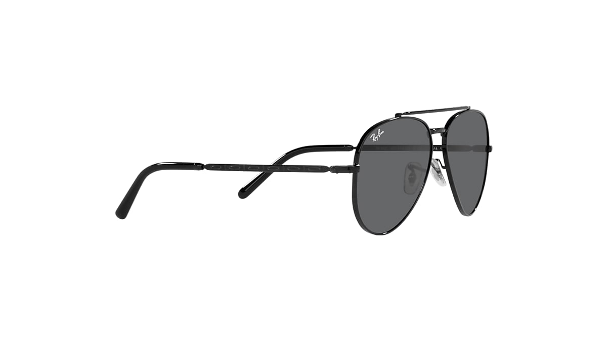 NEW AVIATOR Sunglasses in Black and Grey - RB3625 | Ray-Ban 