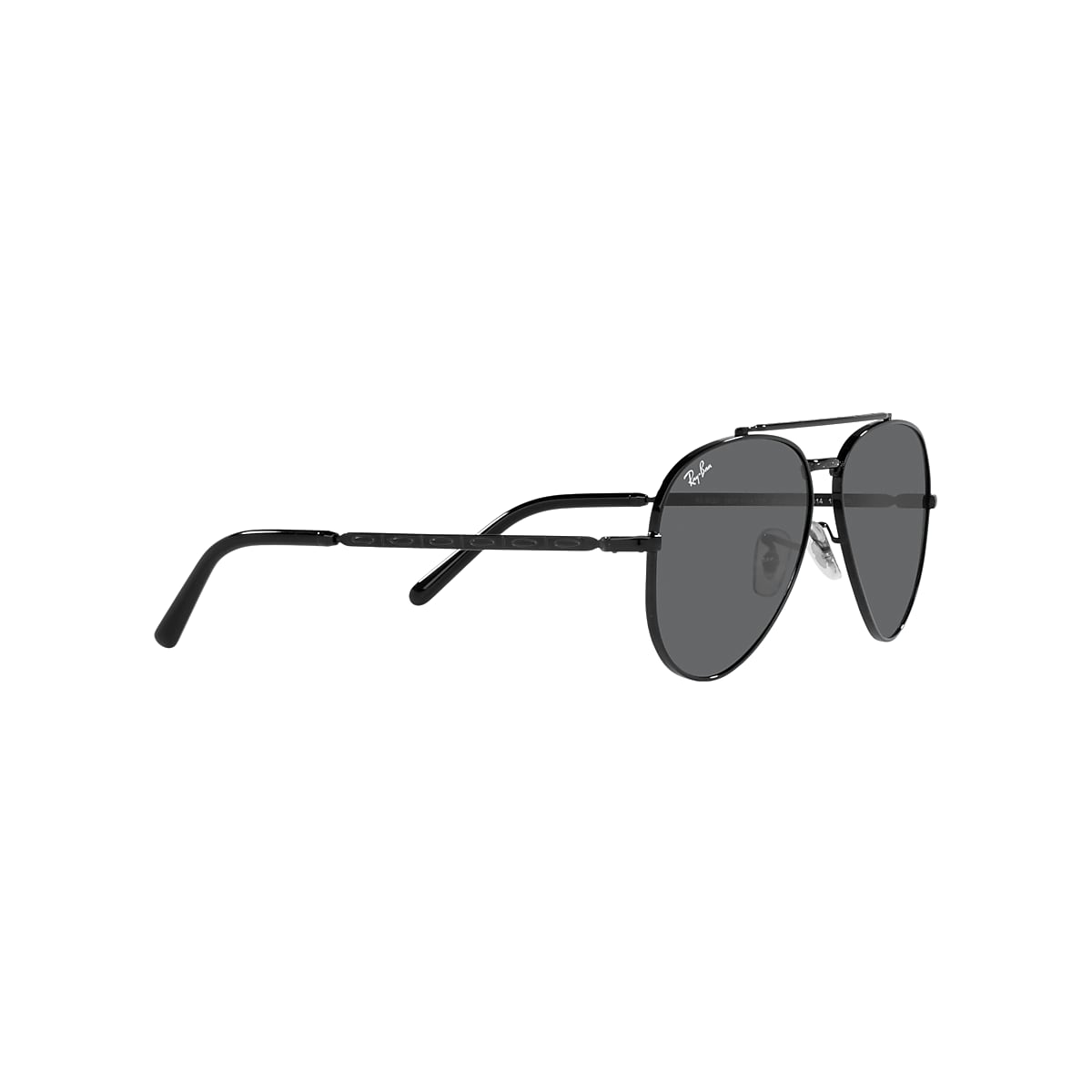 NEW AVIATOR Sunglasses in Black and Dark Grey - RB3625 | Ray