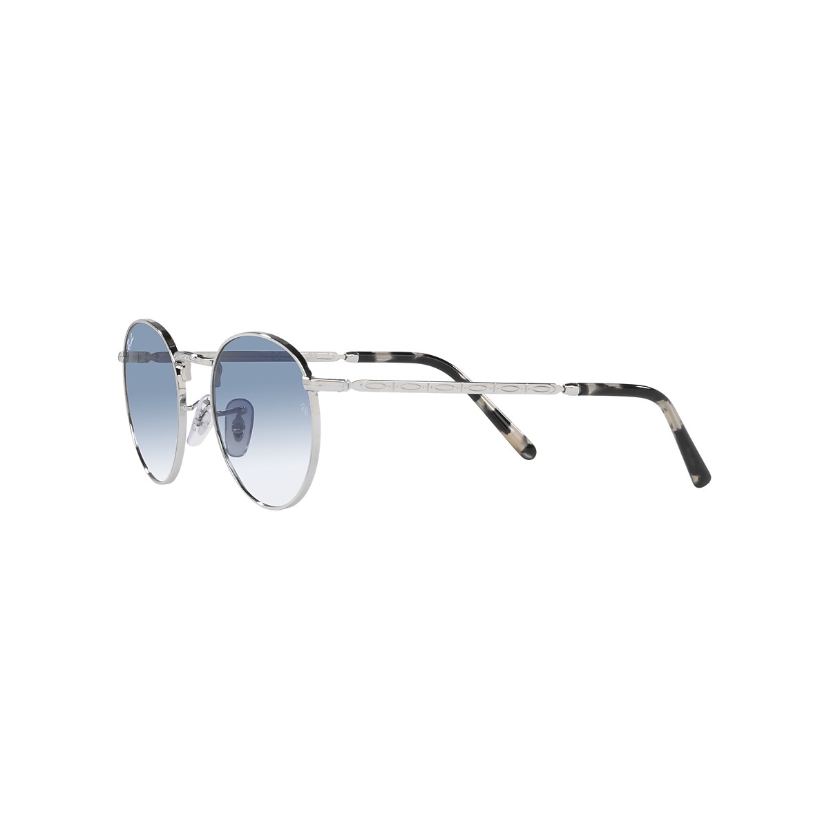 NEW ROUND Sunglasses in Silver and Blue - RB3637 | Ray-Ban® EU