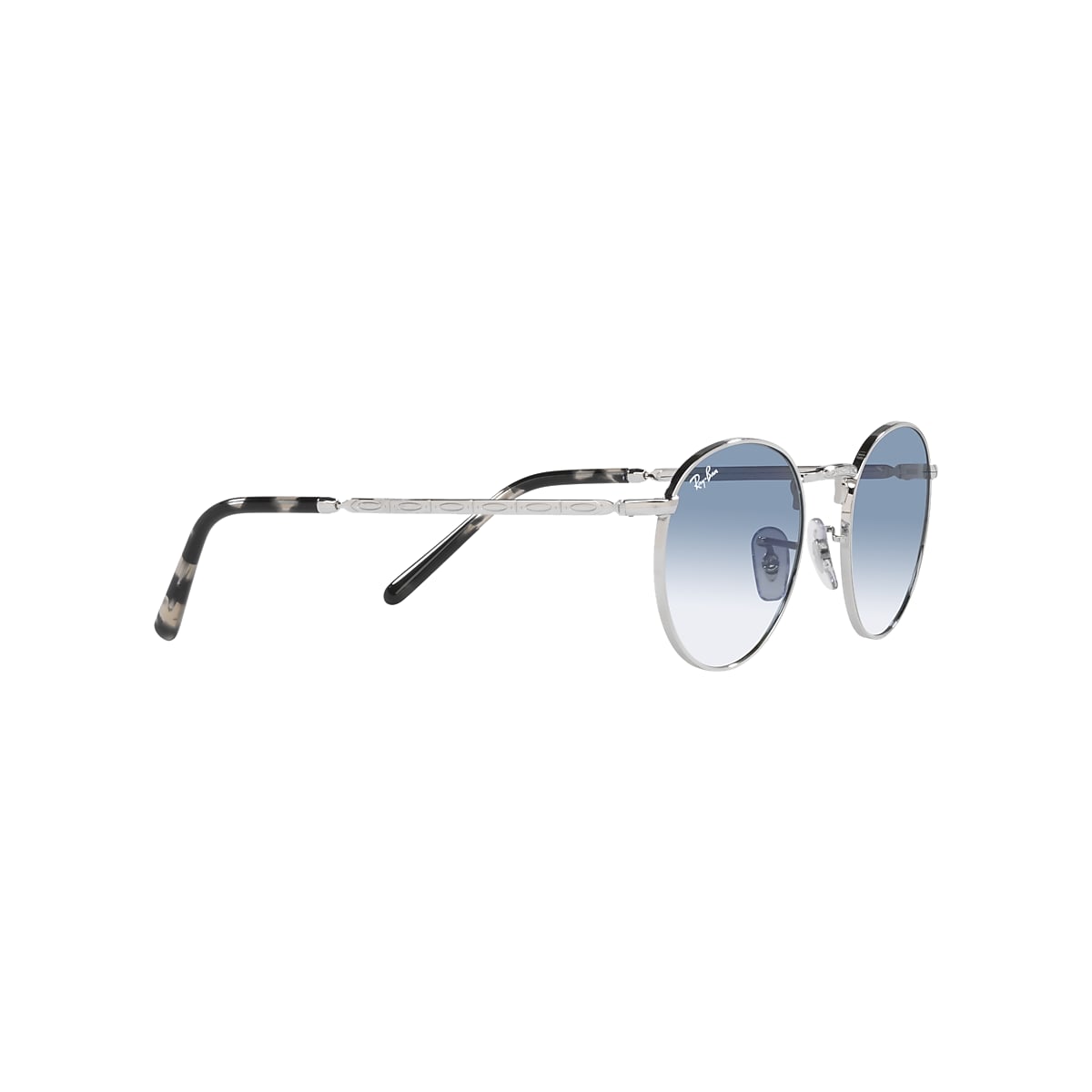 NEW ROUND Sunglasses in Silver and Blue - RB3637 | Ray-Ban® EU