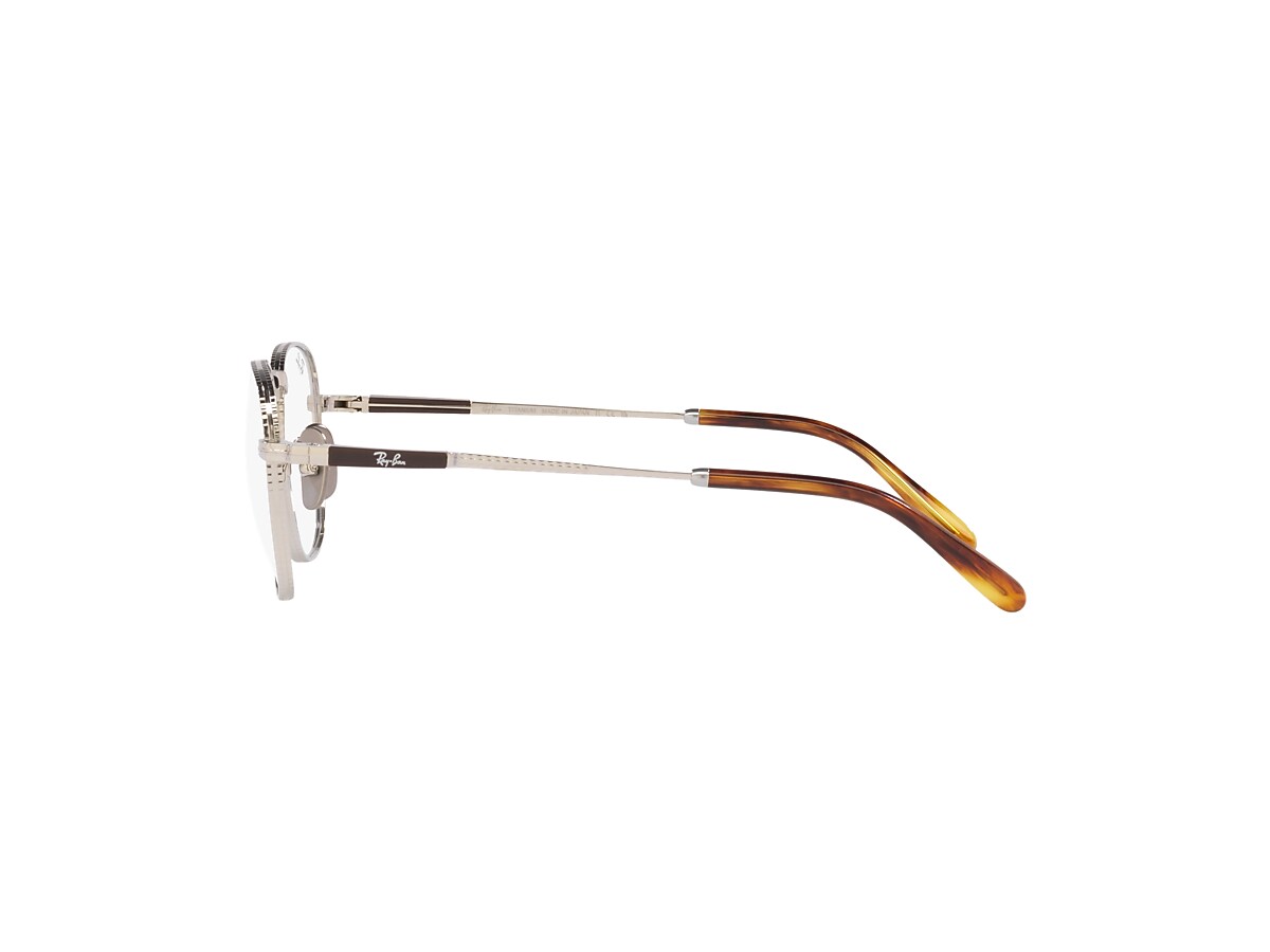 FRANK II TITANIUM OPTICS Eyeglasses with Silver Frame