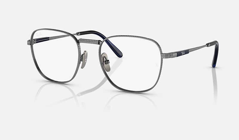 FRANK II TITANIUM OPTICS Eyeglasses with Gunmetal Frame - RB8258V