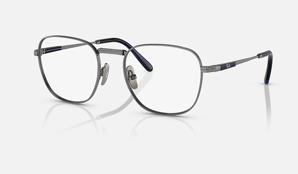Frank Ii Titanium Optics Eyeglasses with Gunmetal Frame | Ray-Ban®