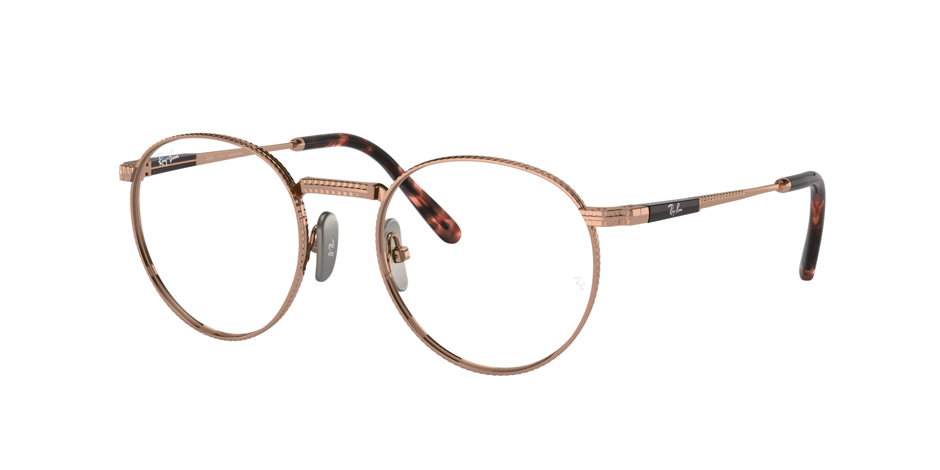 Round Ii Titanium Optics Eyeglasses 