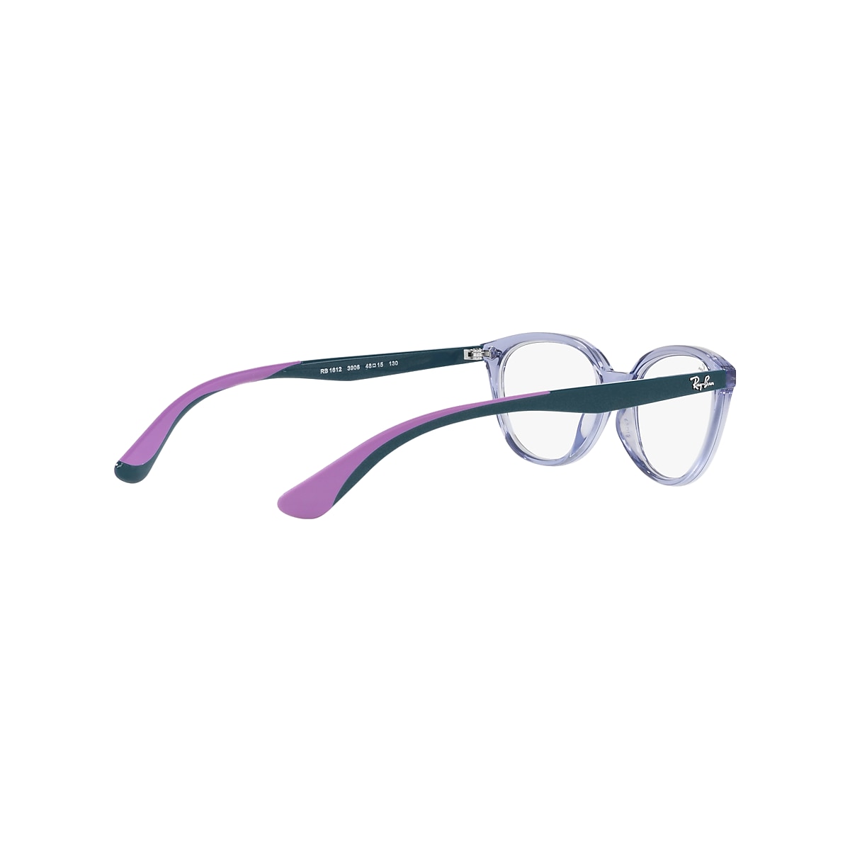 RB1612 OPTICS KIDS Eyeglasses with Transparent Violet Frame