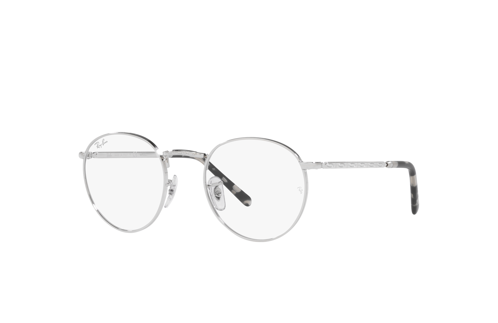 New Round Optics Occhiali da Vista Argento con montatura | Ray-Ban®