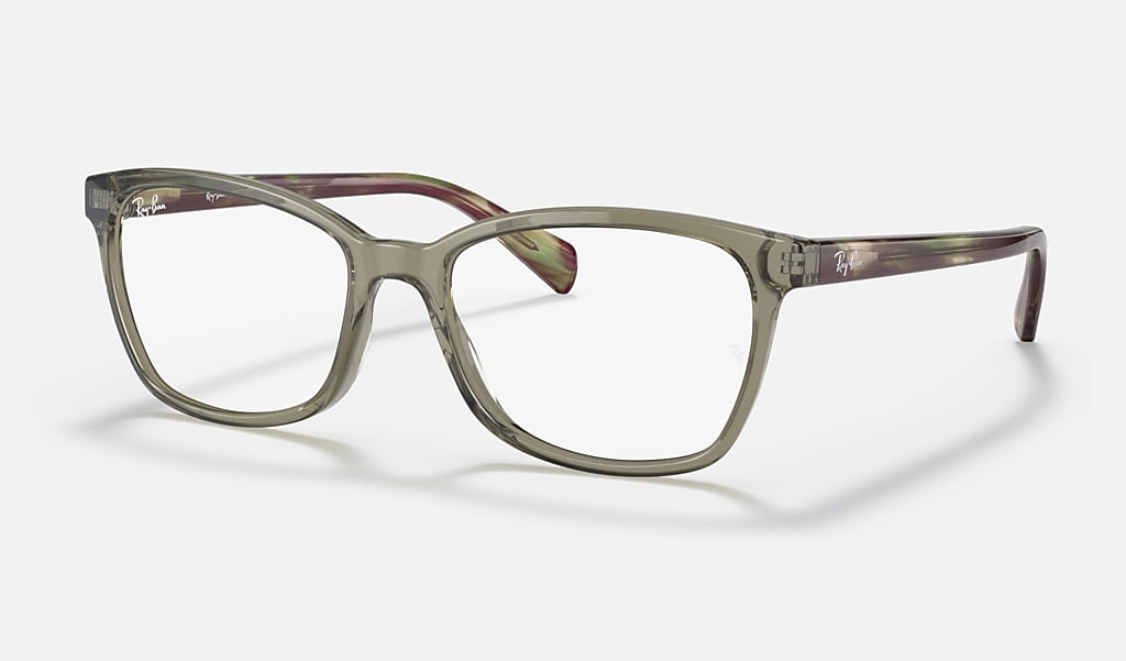 Rb5362 Optics Eyeglasses with Transparent Green Frame | Ray-Ban®