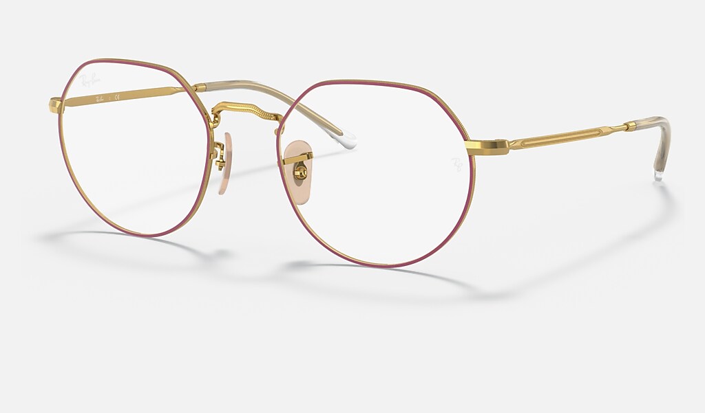 Jack Optics Eyeglasses with Violet Frame | Ray-Ban®