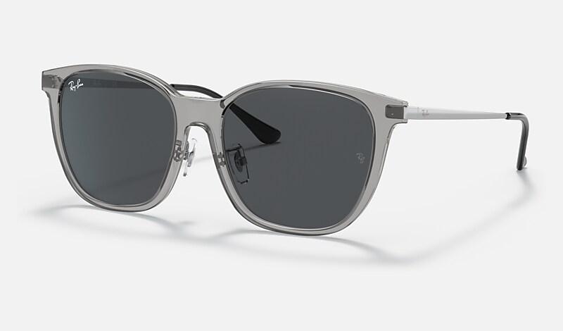 Transparent Grey Sunglasses in Grey and RB4333D - RB4333D | Ray-Ban®