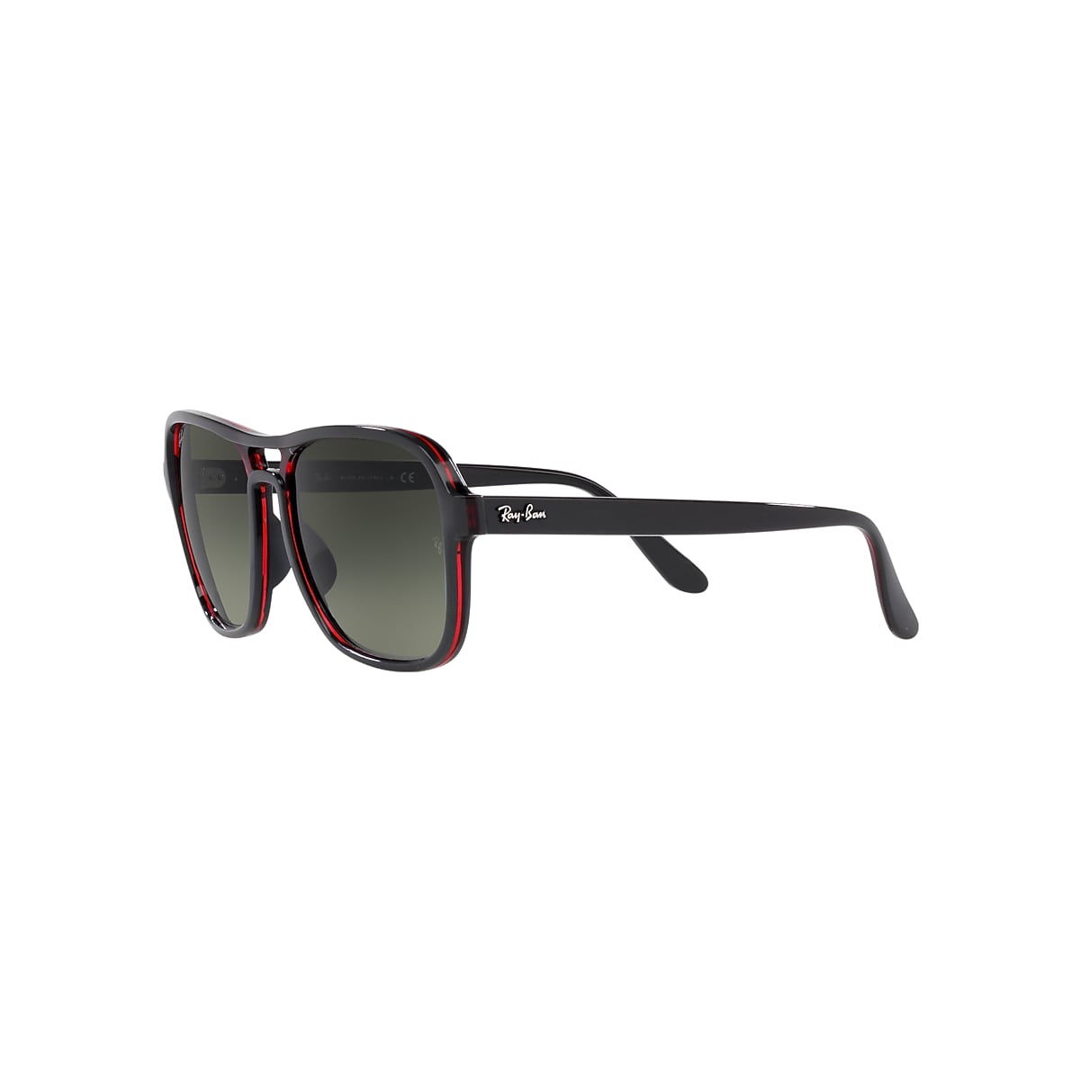 STATE SIDE Sunglasses in Transparent Grey and Grey - RB4356 | Ray