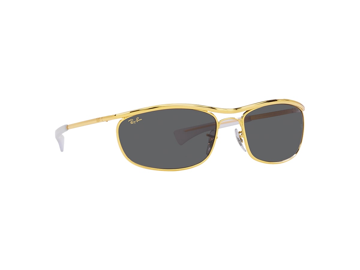 verder Transparant verwarring Olympian I Deluxe Sunglasses in Gold and Grey | Ray-Ban®