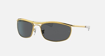 小物 Olympian 1 deluxe Bausch&Lomb OLYMPIAN I DELUXE Sunglasses in Arista Gold and G-15 Green