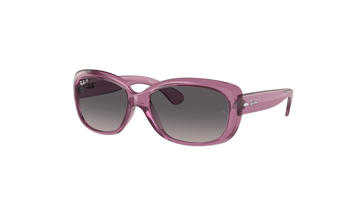 JACKIE OHH TRANSPARENT Sunglasses in Transparent Violet 