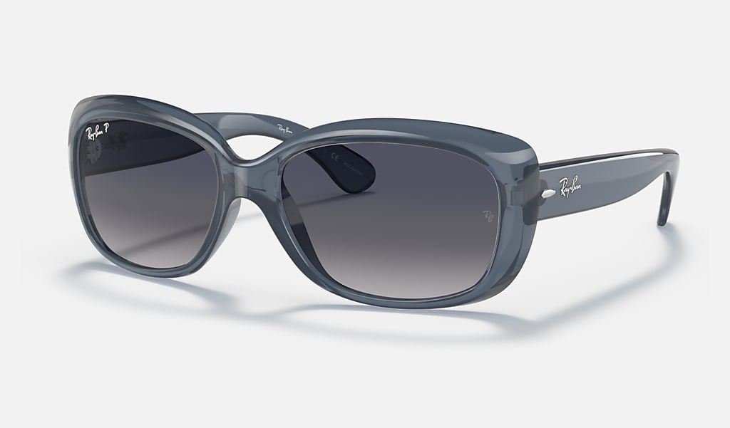 Jackie Ohh Transparent Sunglasses in Transparent Blue and Blue | Ray-Ban®