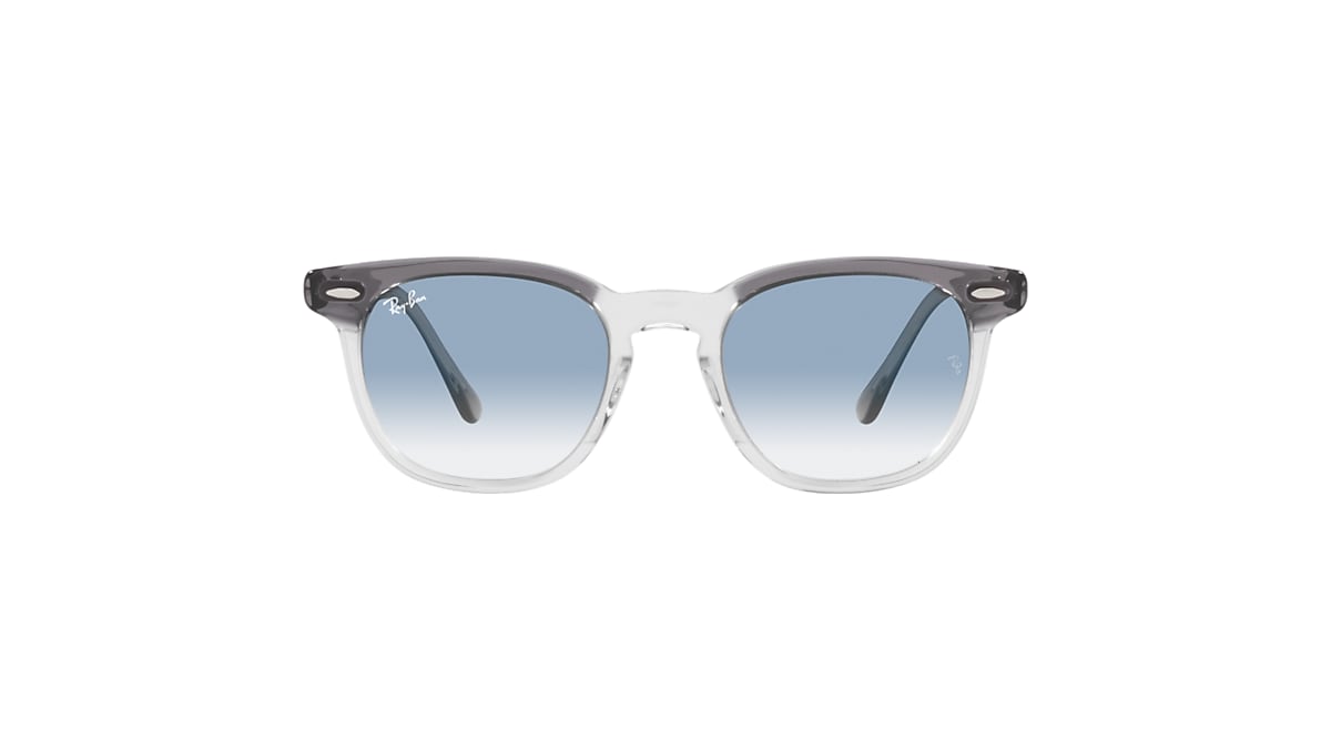 HAWKEYE Sunglasses in Grey On Transparent and Blue - RB2298F | Ray