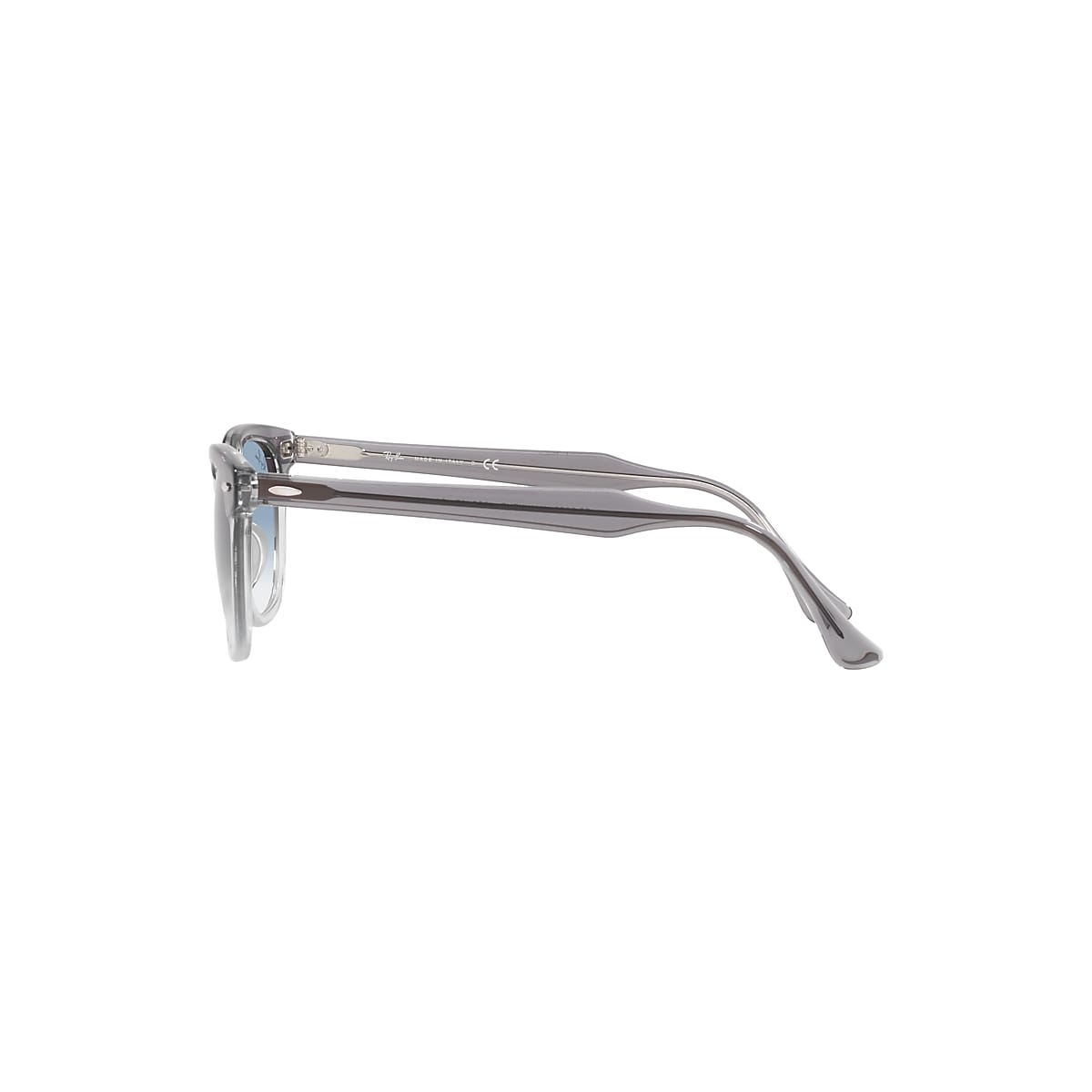 HAWKEYE Sunglasses in Grey On Transparent and Clear Blue
