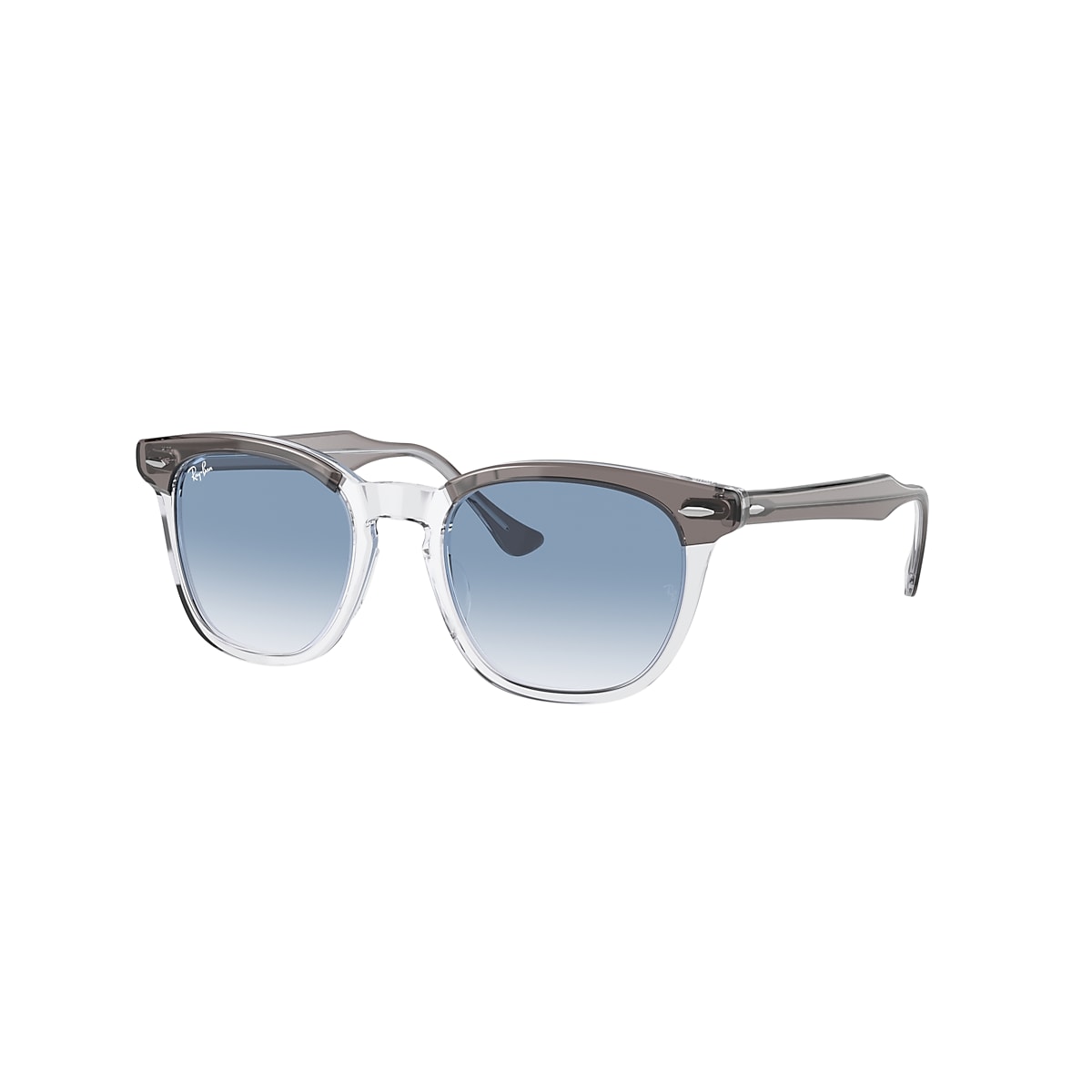 HAWKEYE Sunglasses in Grey On Transparent and Blue - Ray-Ban