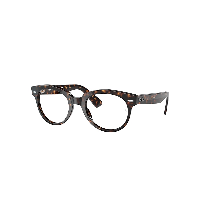 Ray-Ban Orion Optics Eyeglasses Havana Frame Clear Lenses Polarized 52-22