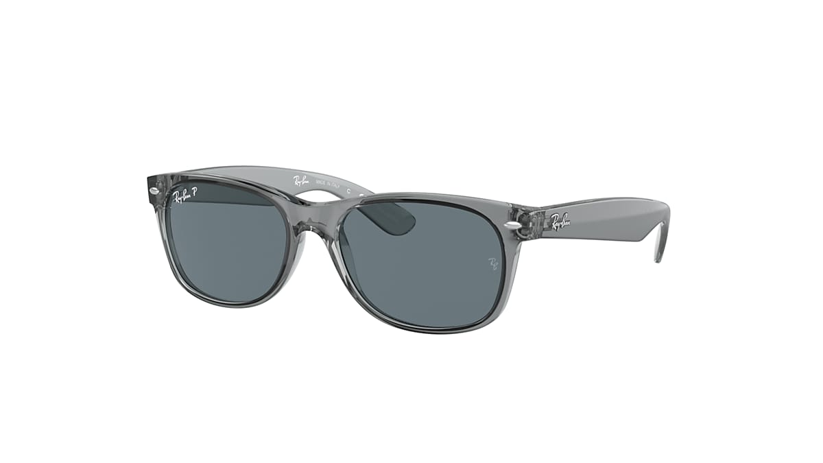 NEW WAYFARER CLASSIC Sunglasses in Transparent Grey and Blue 