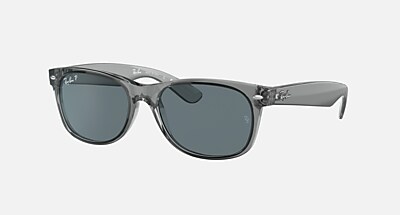 NEW WAYFARER CLASSIC Polarized Sunglasses in Transparent Grey and