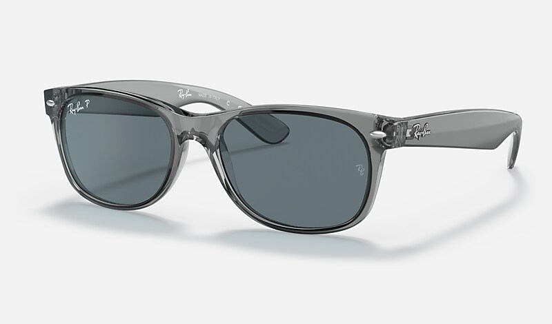 NEW WAYFARER CLASSIC Sunglasses in Transparent Grey and Blue